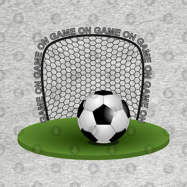 Soccer Ball - Goal Net by Designoholic